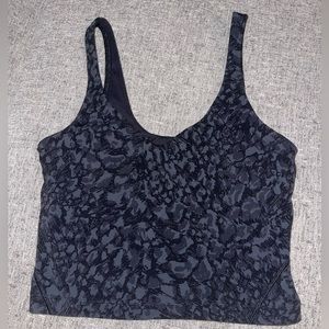 lululemon align cropped tank.